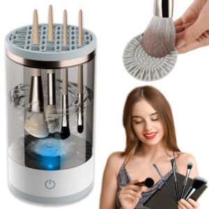 Electric makeup brush cleaner and dryer For Deep Cleaning